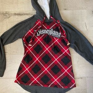 Disneyland Resort Merchandise Lightweight Pullover Hoodie with Elbow Patches